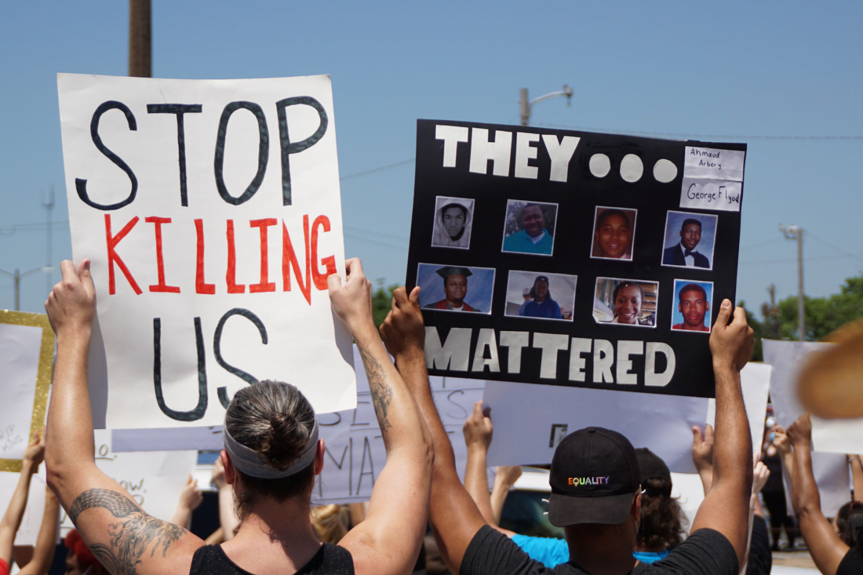 Protesters